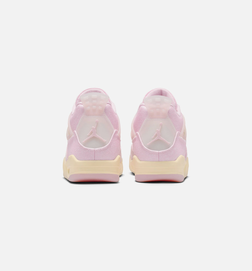 Air Jordan 4 Retro Pink Pearl and Iced Carmine Women's Sneakers