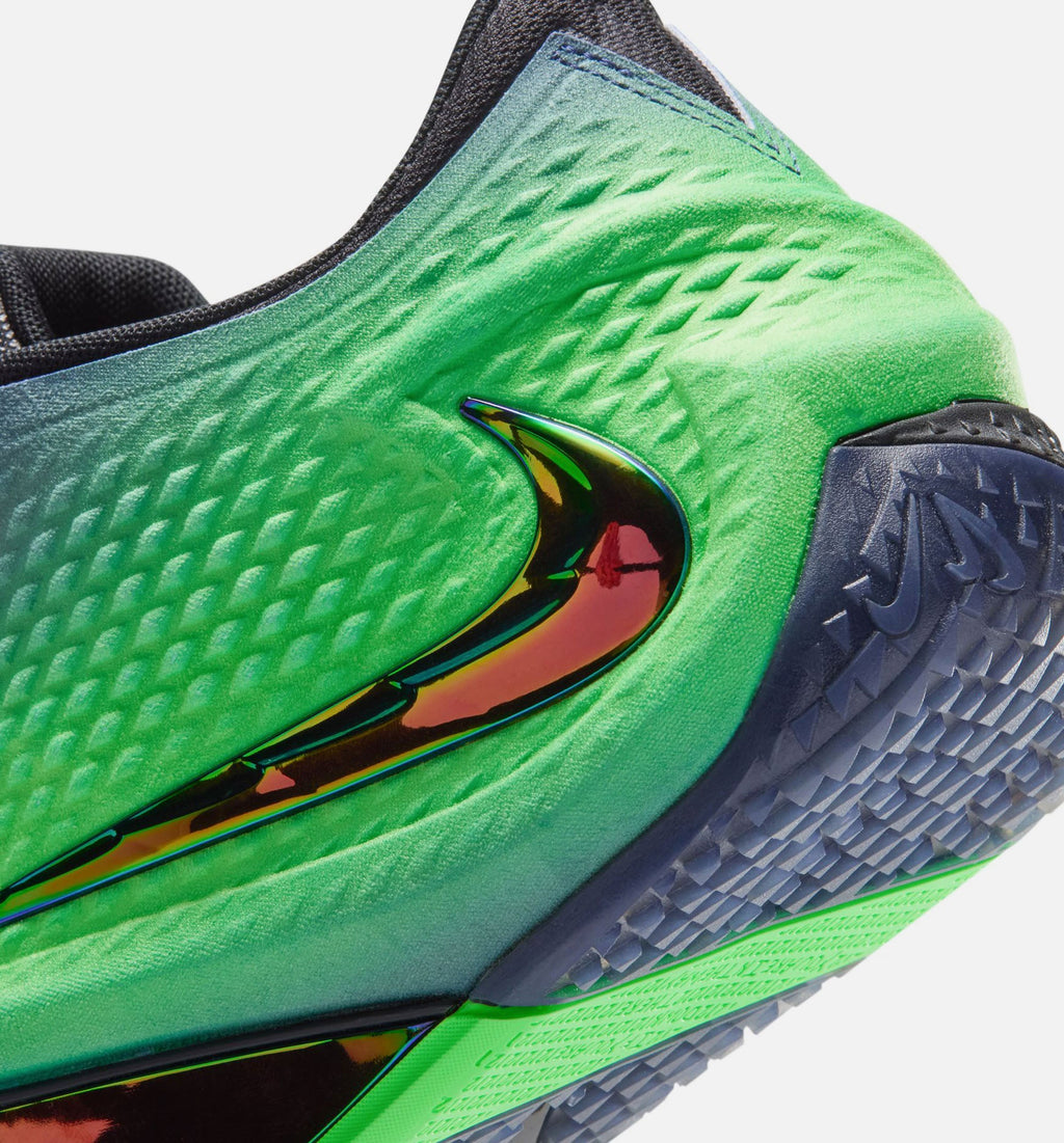 Ja 4 Nightmare Men's Sneakers - Obsidian/Black/Voltage Green