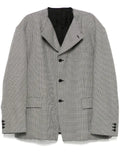 Black Comme Des Garçons single-breasted blazer