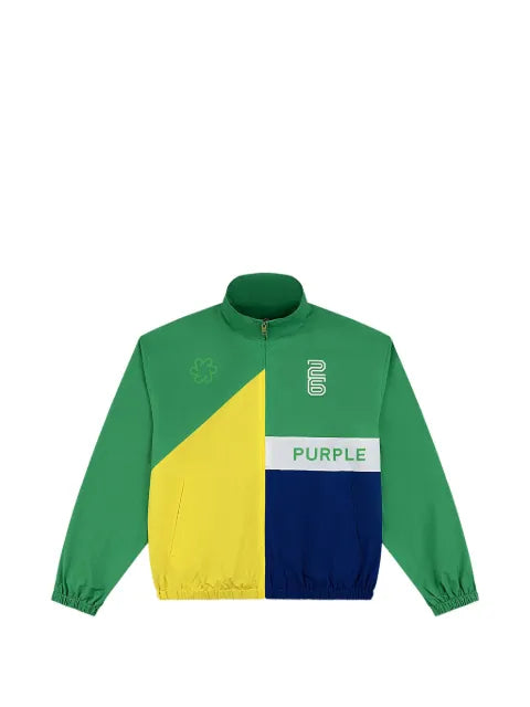 Purple Brand Brazil All Around colour-block jacket