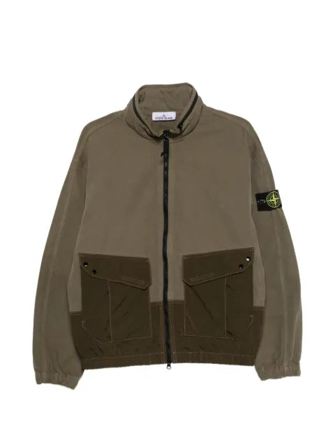 Stone Island 1200039 organic-panama-cotton + nylon sweatshirt