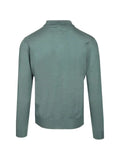 Fedeli long-sleeve polo sweater