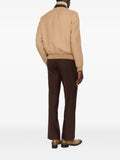 TOM FORD double splittable light wool harrington jacket