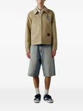 ICECREAM Cone Man zip-up shirt jacket