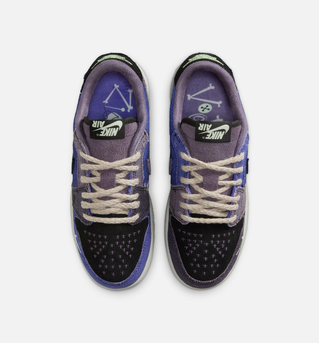 Air Jordan 1 Low OG Grade School Sneakers - Regency Purple/Dark Raisin