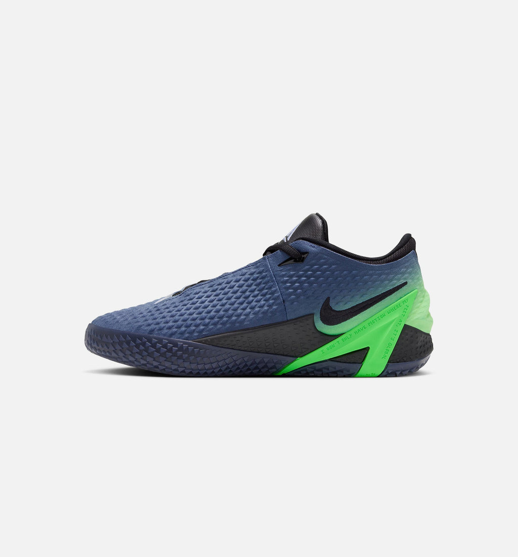 Ja 4 Nightmare Men's Sneakers - Obsidian/Black/Voltage Green
