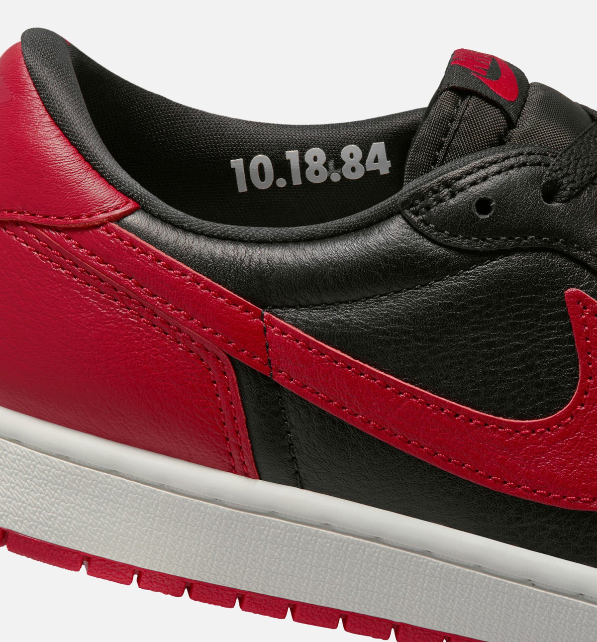 Air Jordan 1 Retro Low OG Banned Men's Sneakers - Black/Varsity Red/Summit White