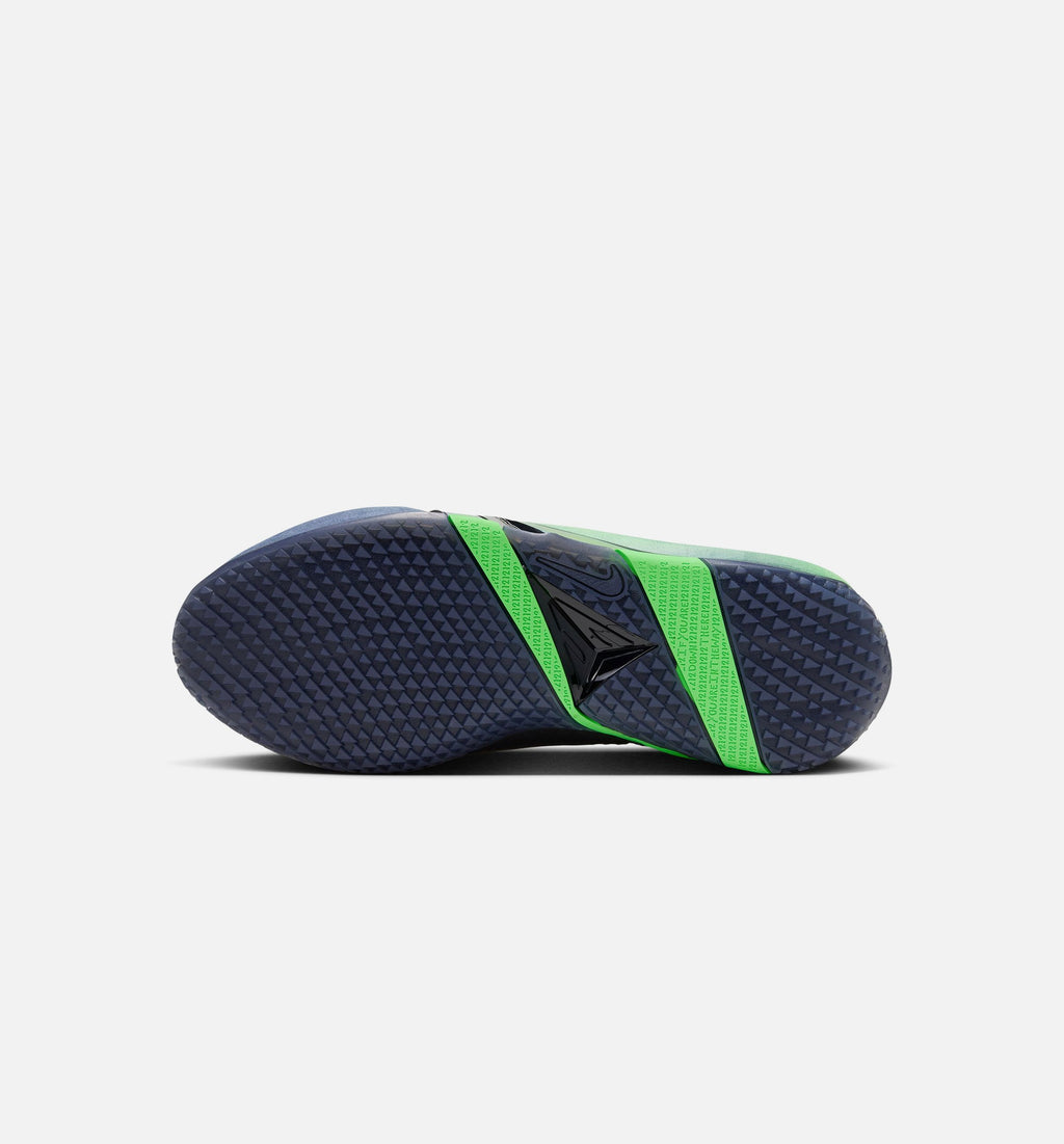 Ja 4 Nightmare Men's Sneakers - Obsidian/Black/Voltage Green