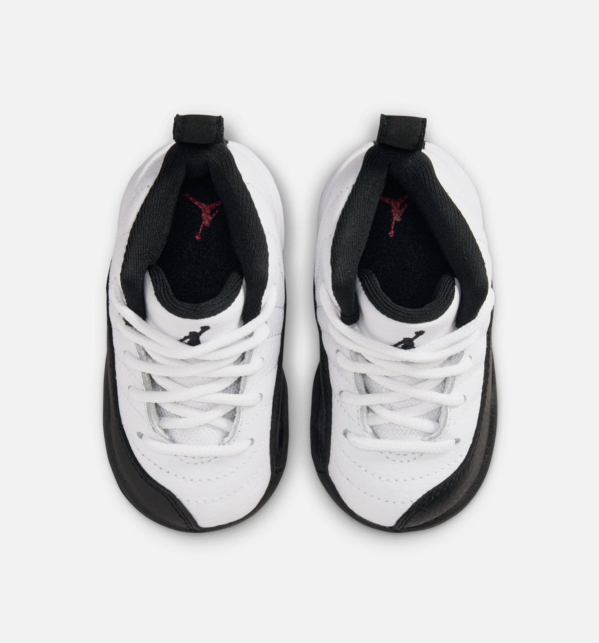 Air Jordan 12 Retro Taxi Infant & Toddler Sneakers - White/Black/Taxi