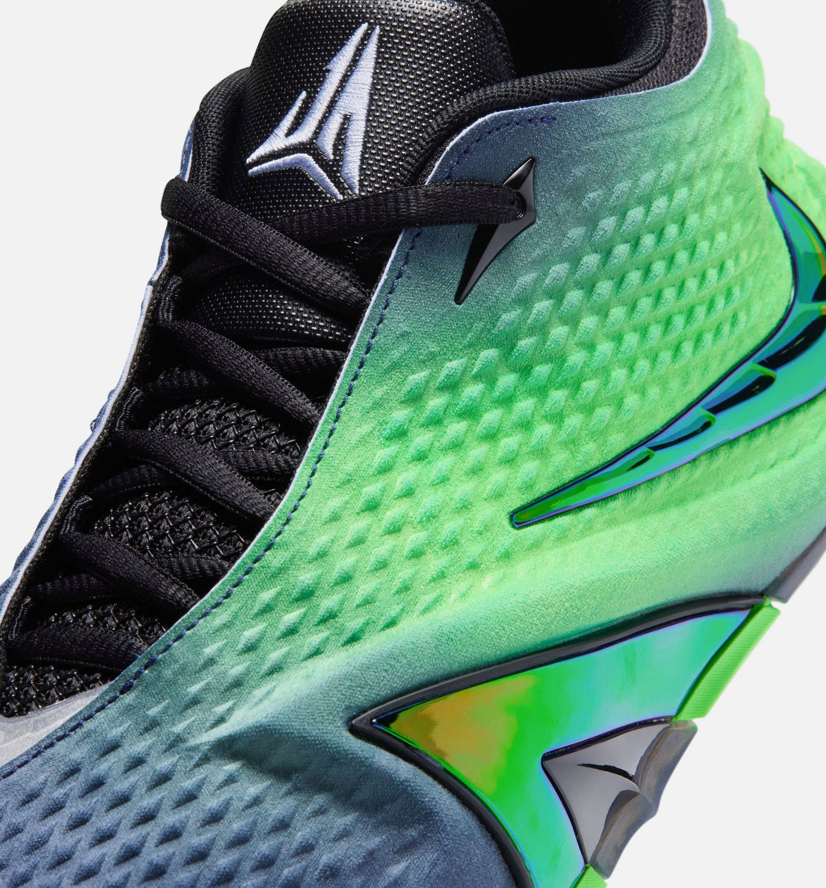 Ja 4 Nightmare Men's Sneakers - Obsidian/Black/Voltage Green