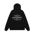 Reps Shark Jaws graphic print hoodie black