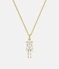 VIVIENNE WESTWOOD Issa Pendant Necklace Brass(Gold)